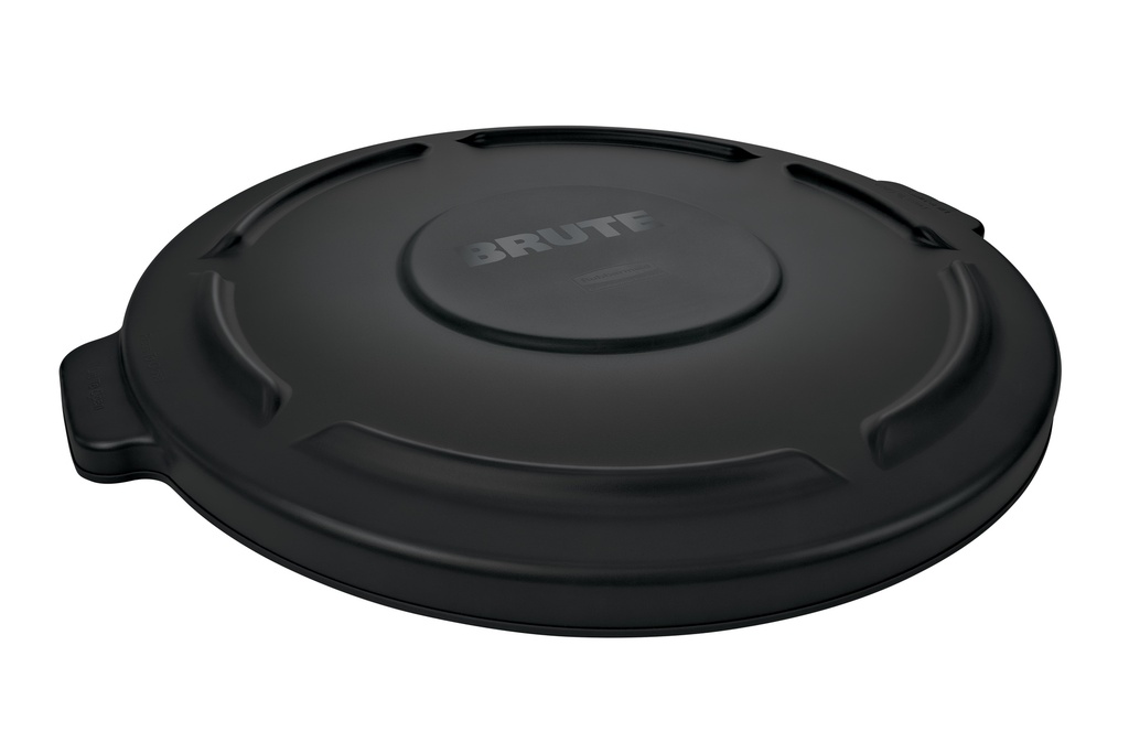 Rubbermaid Commercial Brute Lid, 32 US Gal, Black