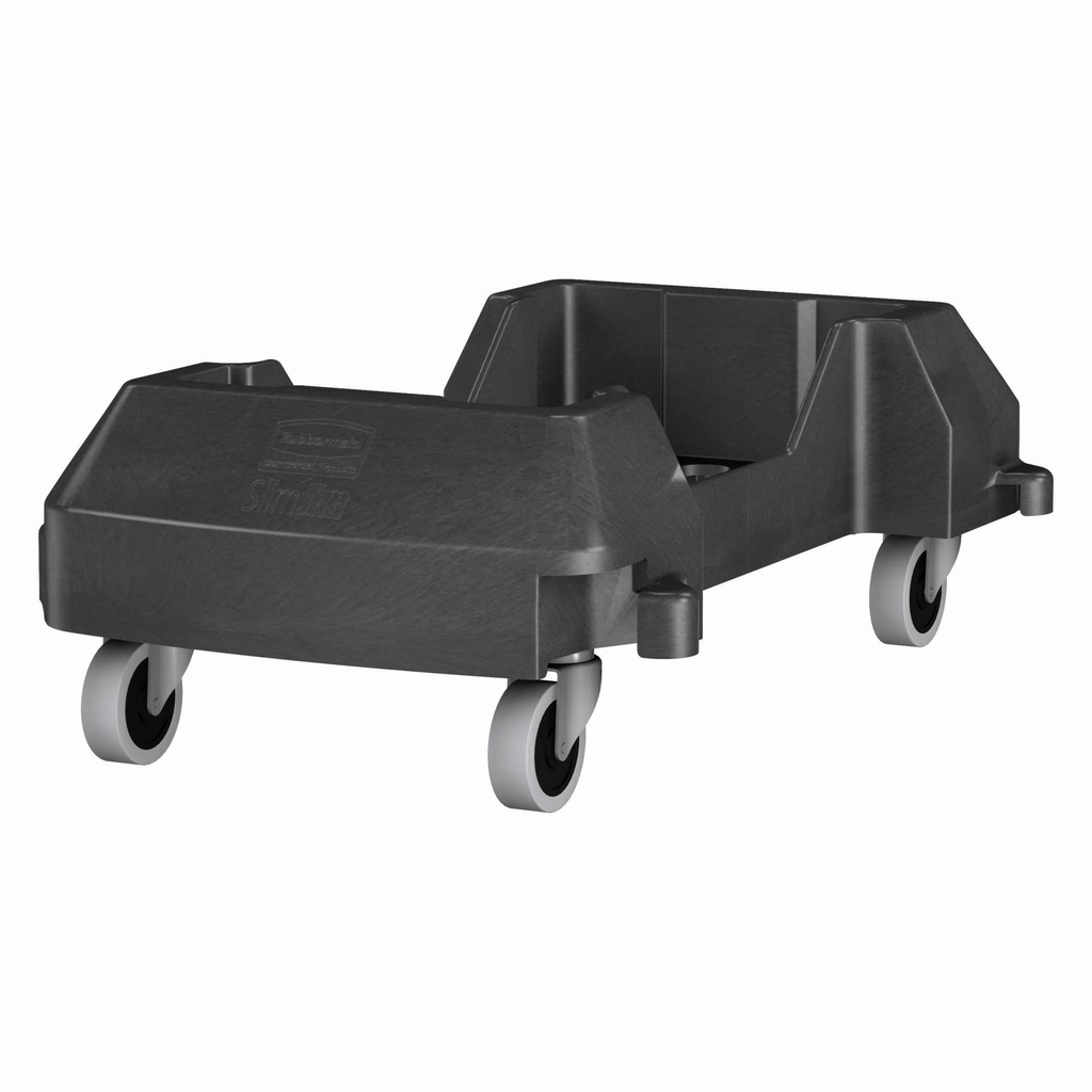 Rubbermaid Commercial Plateforme roulante Slim Jim en polypropylène, pour contenants de 11 x 20 po