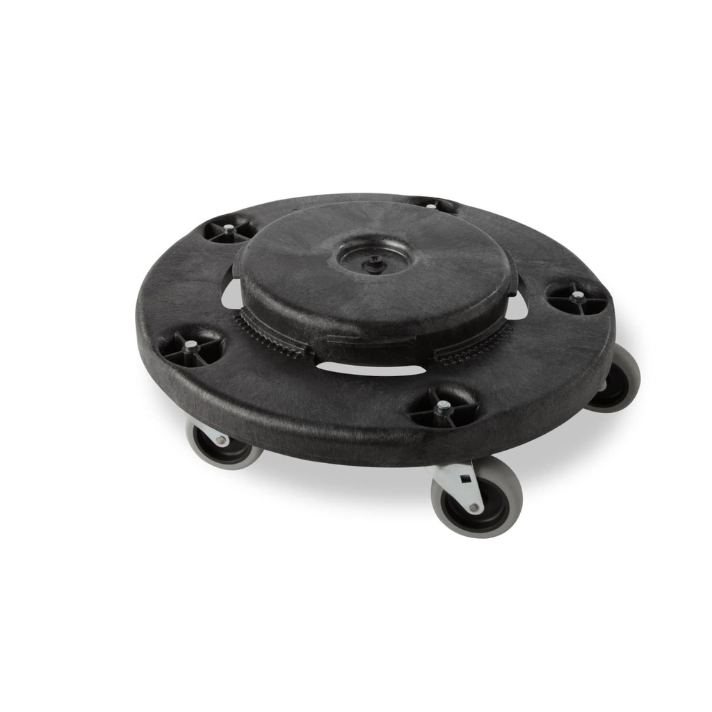 Rubbermaid Commercial Brute Container Dolly, for 20, 32 and 44 US Gal Containers, Black