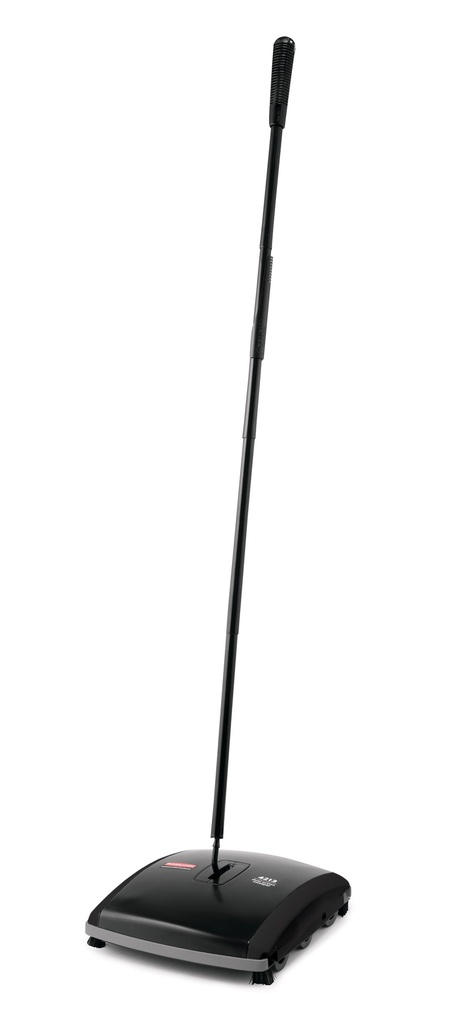 Rubbermaid Commercial Double-Action Mechanical Sweeper, Black