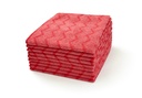 Rubbermaid Commercial HYGEN Microfiber Cloth, 16 x 16 in, Red