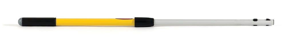 Rubbermaid Commercial HYGEN Quick Connect Extendable Aluminum Handle, 20 to 40 in