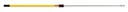 Rubbermaid Commercial Manche extensible en aluminium HYGEN, 4 à 8 pi, jaune