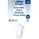 Tork S4 Extra Mild Foam Hand Soap, 1 L Refill, Case of 6
