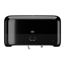 Tork Distributeur de papier hygiénique mini jumbo T2, 2 rouleaux, noir