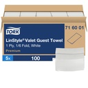 Tork Serviette d'invité LinStyle, pli 1/6, caisse de 500