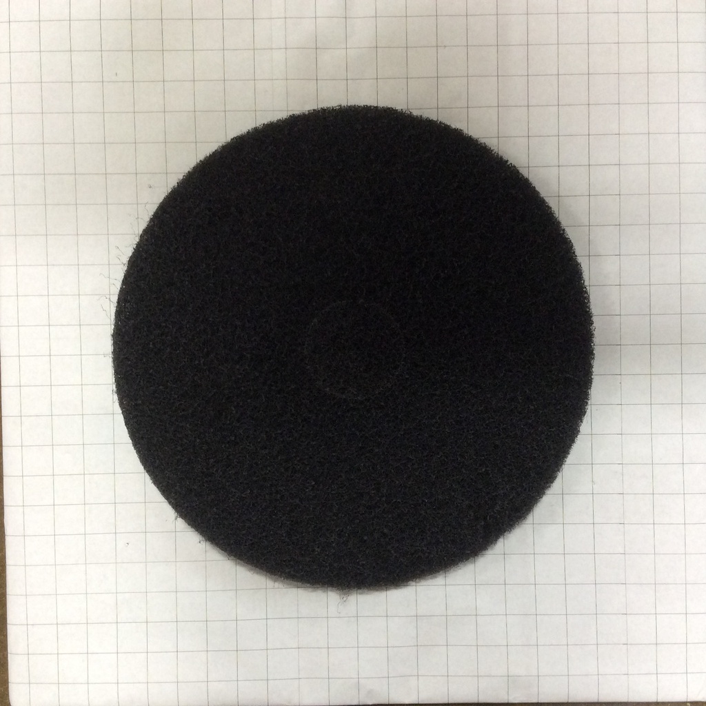 Premium Black Floor Pad, 14 in