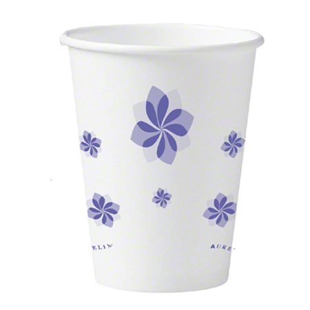 Aurelia Waxed Paper Cups, 5 oz, Case of 1,000 (10 x 100)