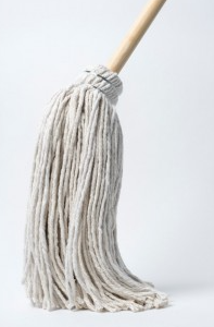 Synthetic Yacht Mop, White