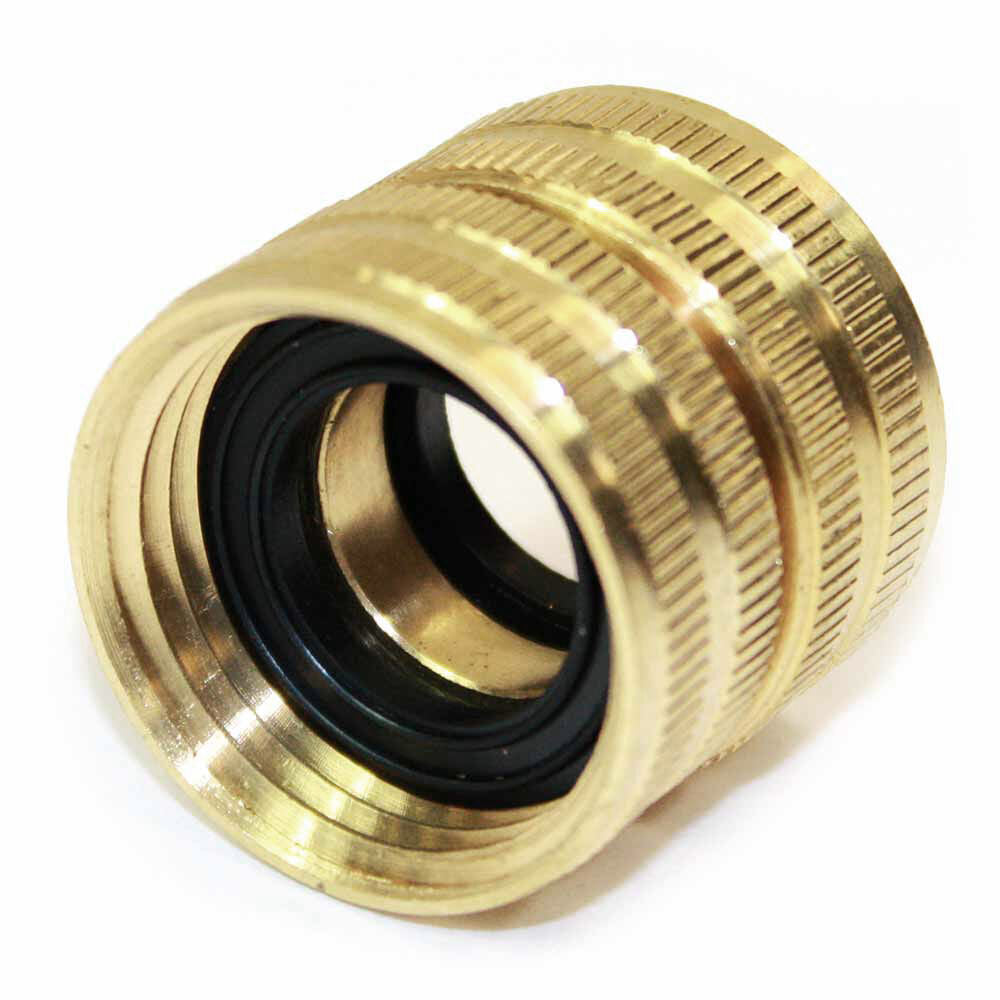 Brass Female Adapter Fitting, 3/4 in. GHT x 3/4 in. GHT