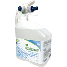 Safeblend Nettoyant concentré pour salle de bain, tuiles, baignoire et cuvette, sans parfum, 2,85 L