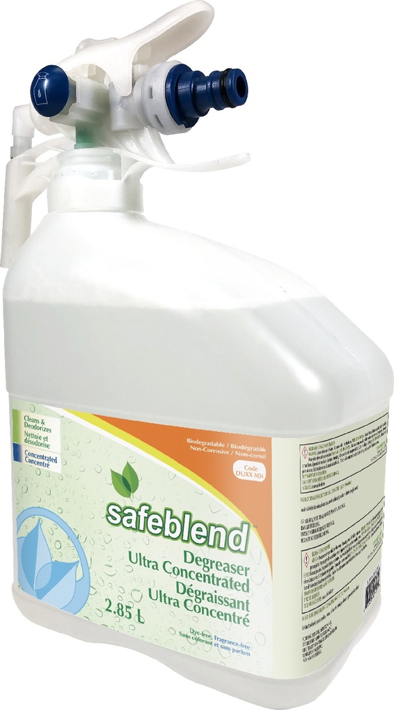 Safeblend Dégraissant ultra concentré, sans parfum, 2,85 L
