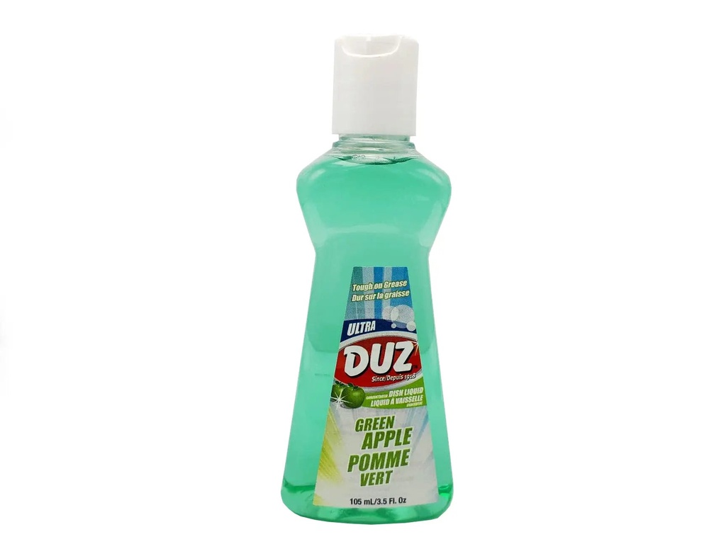 Dante Liquide à vaisselle DUZ, format voyage de 105 ml, caisse de 100