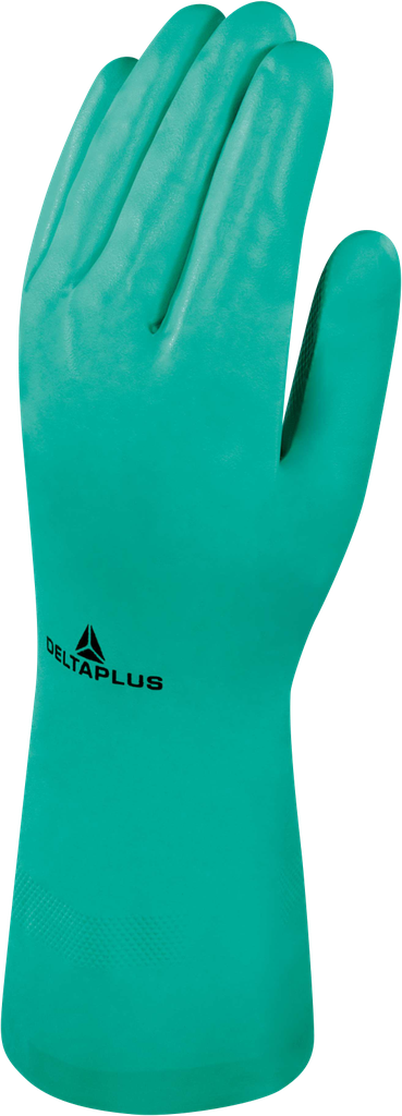 Degil Safety Nitrex Chemical-Resistant Nitrile Gloves, Green, Medium