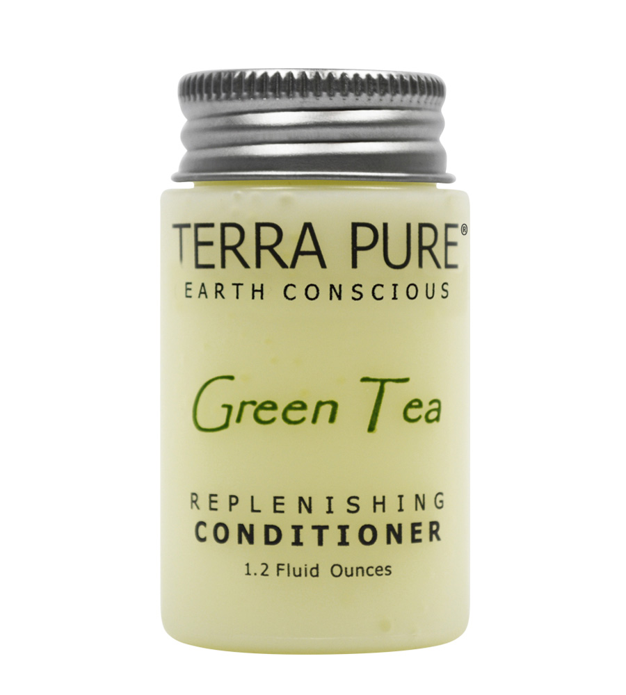 Revitalisant Terra Pure, bouteille de 36 ml à bouchon vissé, caisse de 300