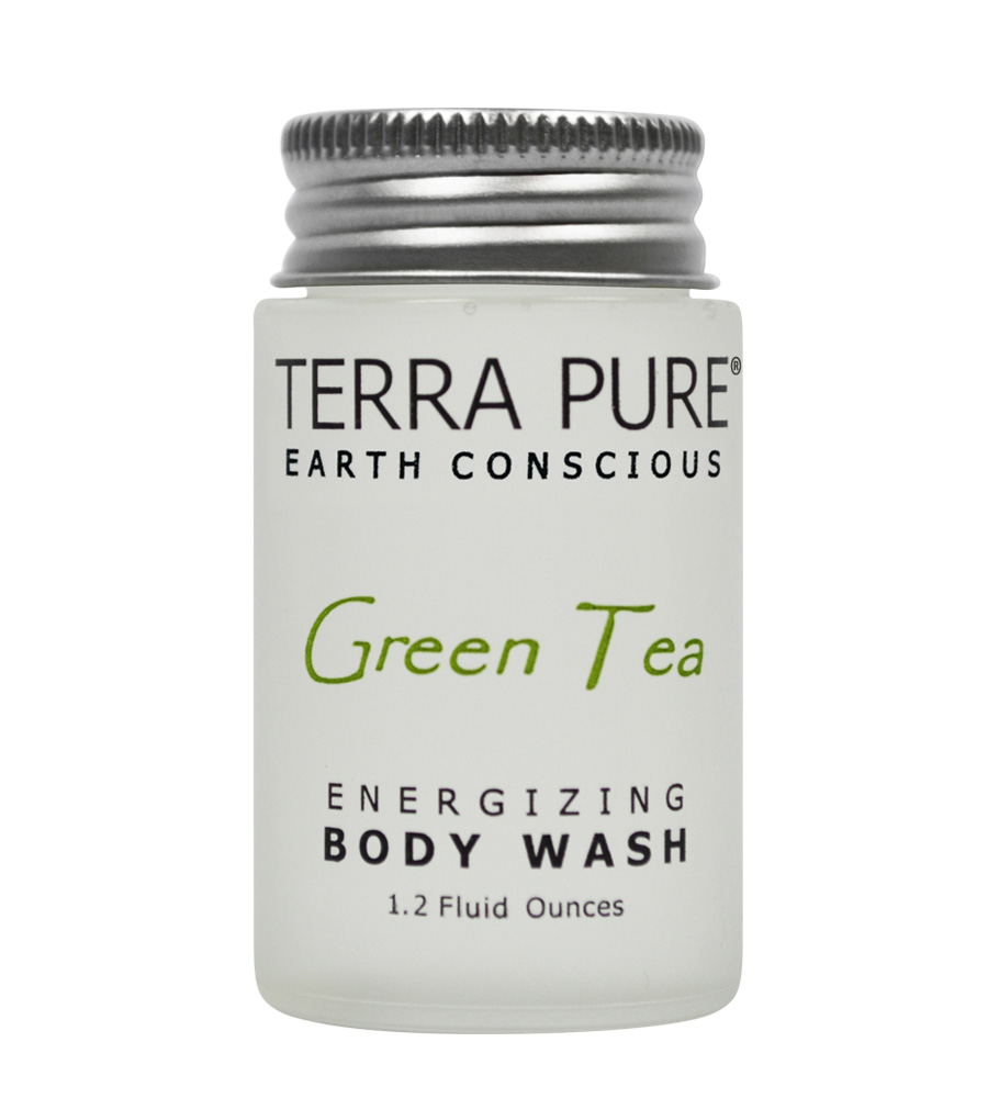 Body Wash, Terra Pure, 36 mL Screw-Cap Bottle, Case of 300
