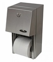 Frost Products distributrice de papier hygiénique avec rouleau de réserve et serrure, acier inoxydable brossé