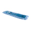 Globe Commercial Pro-Stat Dust Mop with Ties, Blue, 36" x 5"