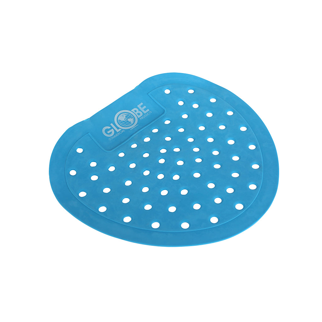 Globe Commercial Vinyl Urinal Screen, Bubble Gum