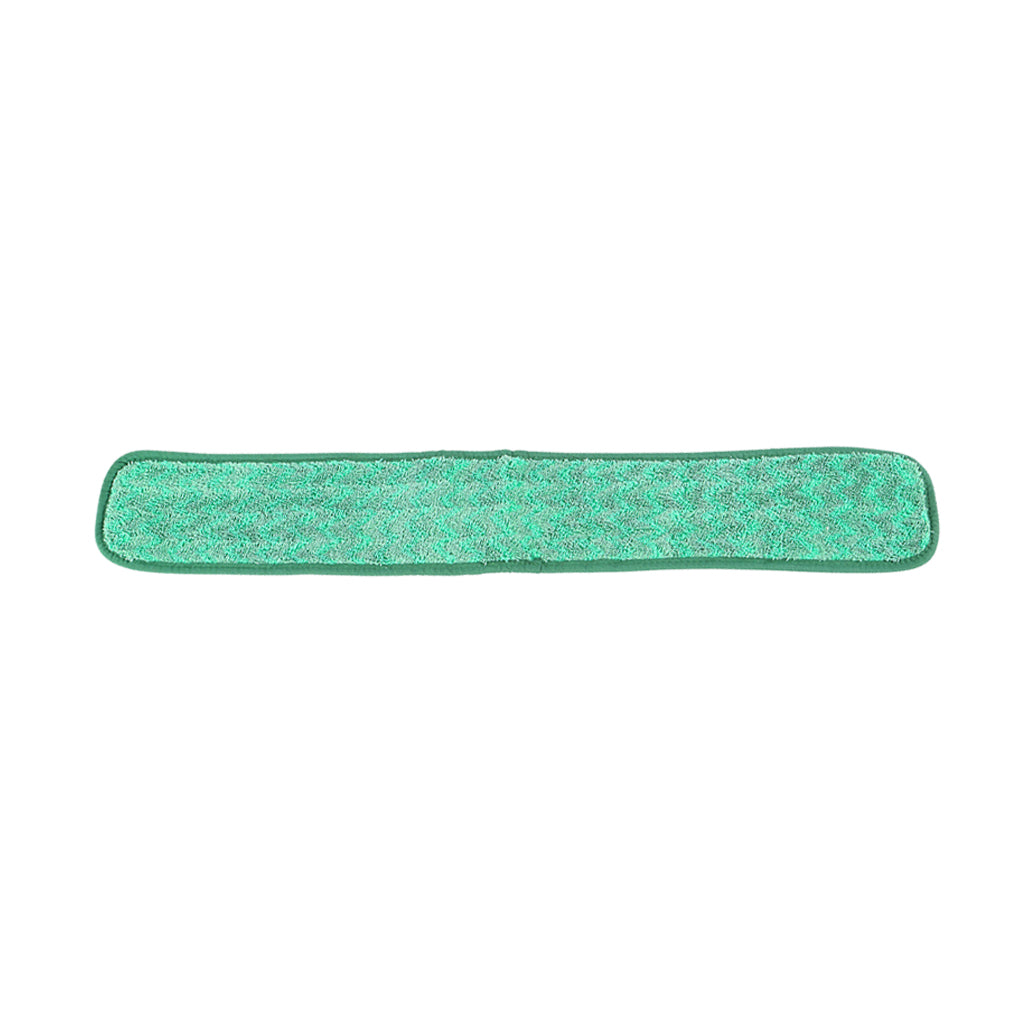 Globe Commercial tampon plat en microfibre pour vadrouille sèche, vert, 36 po