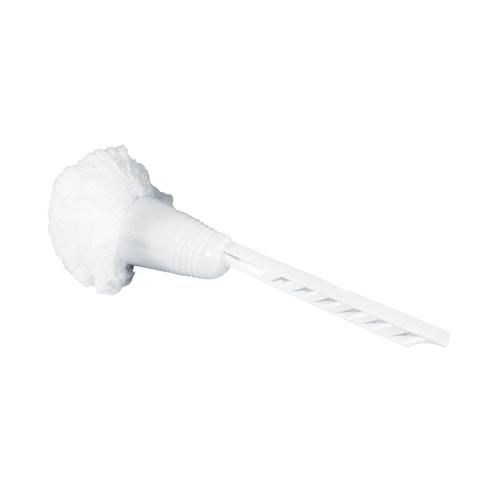 Globe Commercial Toilet Bowl Brush with Cone Head, White