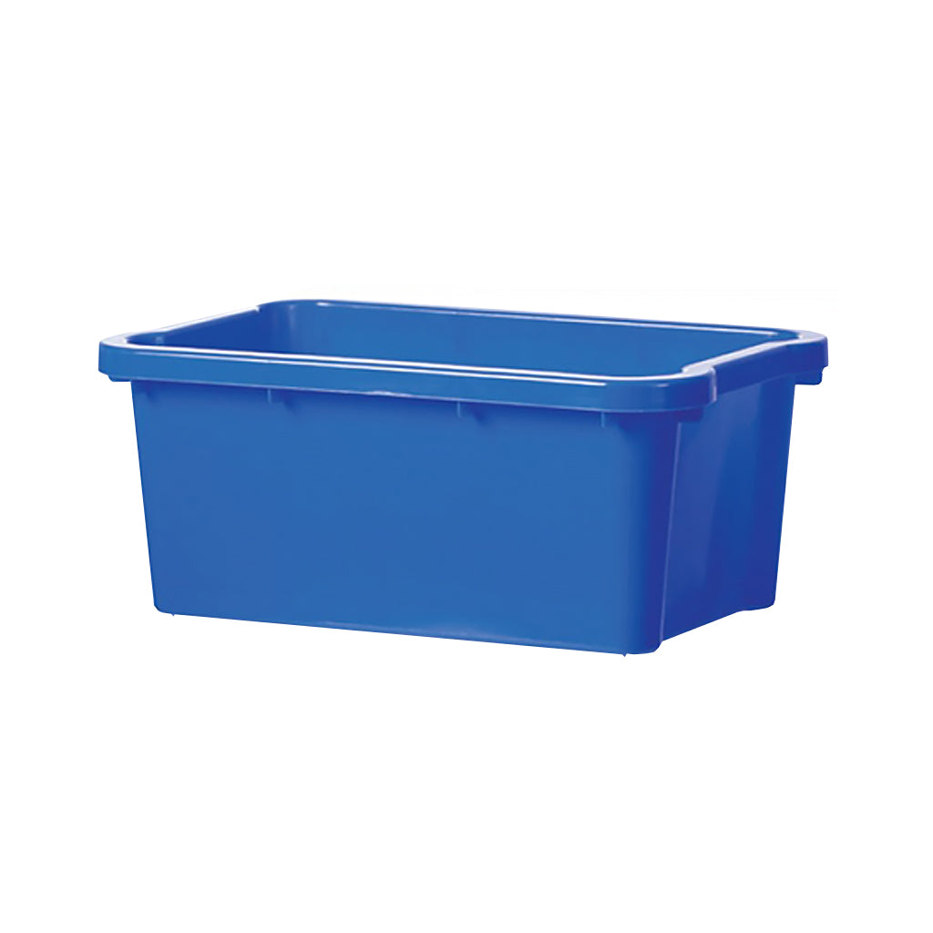 Globe Commercial Recycling Bin, 5 gal, Blue