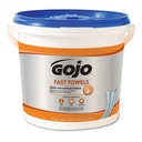 GOJO Lingettes nettoyantes pour les mains Fast Wipes, contenant de 225