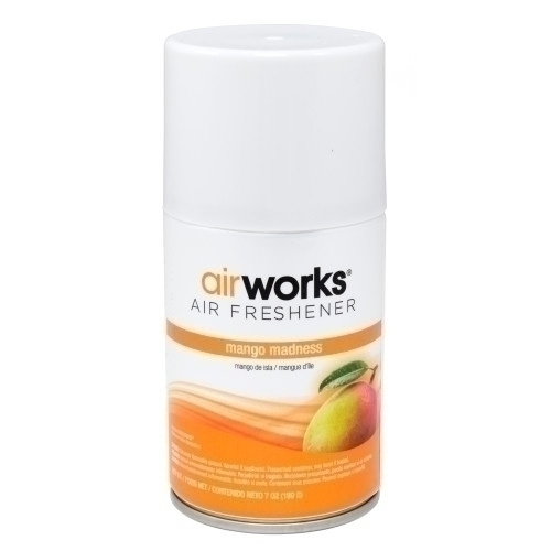 Hospeco Assainisseur d'air en aérosol AirWorks pour diffuseur programmable, mangue, 7 oz