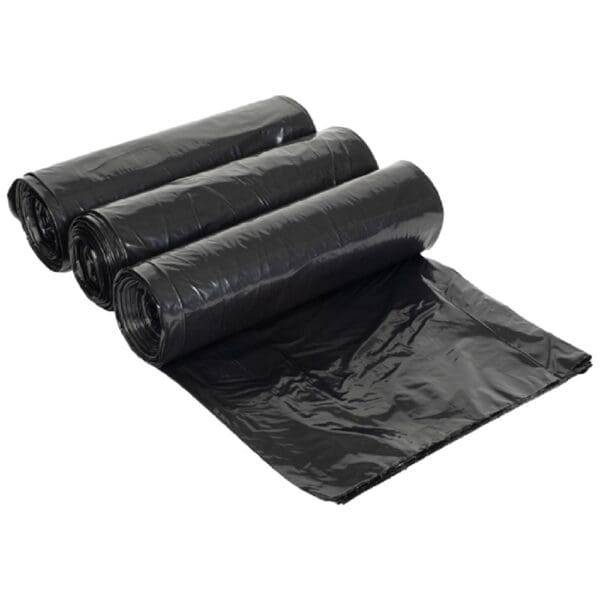 Imaflex Sacs à ordures, 35 x 50 po, 1,9 mil, noirs, caisse de 100
