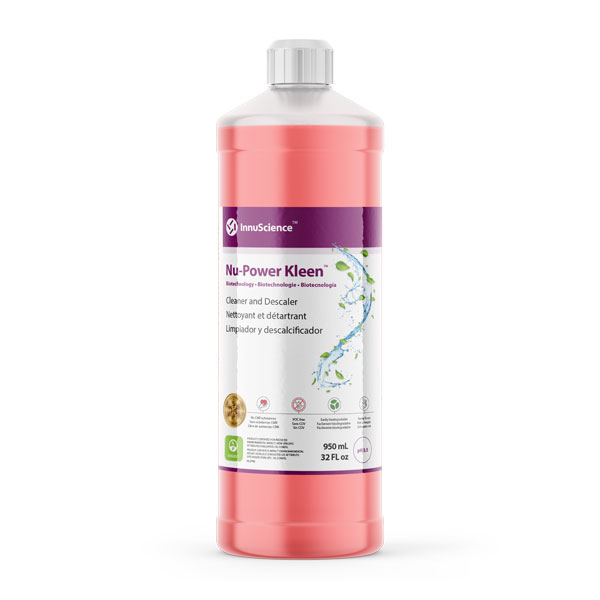 Innu-Science Nettoyant et détartrant biotechnologique Nu-Power Kleen, 950 mL