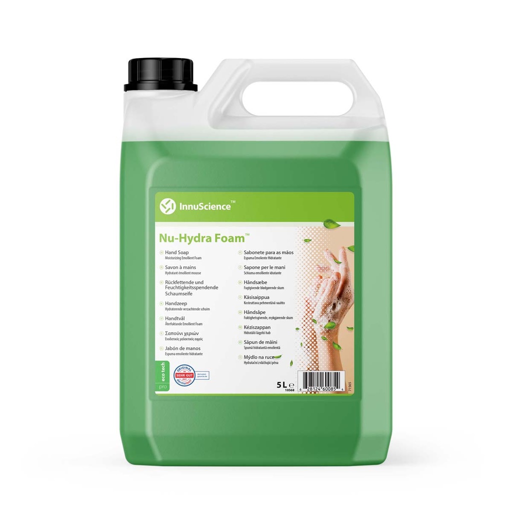 Innu-Science Savon moussant hydratant pour les mains Nu-Hydra Foam, 4 L