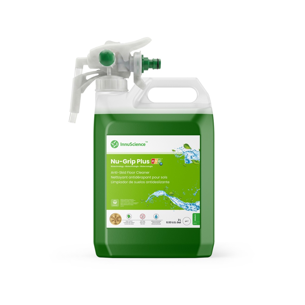 Innu-Science Nettoyant antidérapant pour cuisines Nu-Grip Plus, 2 L