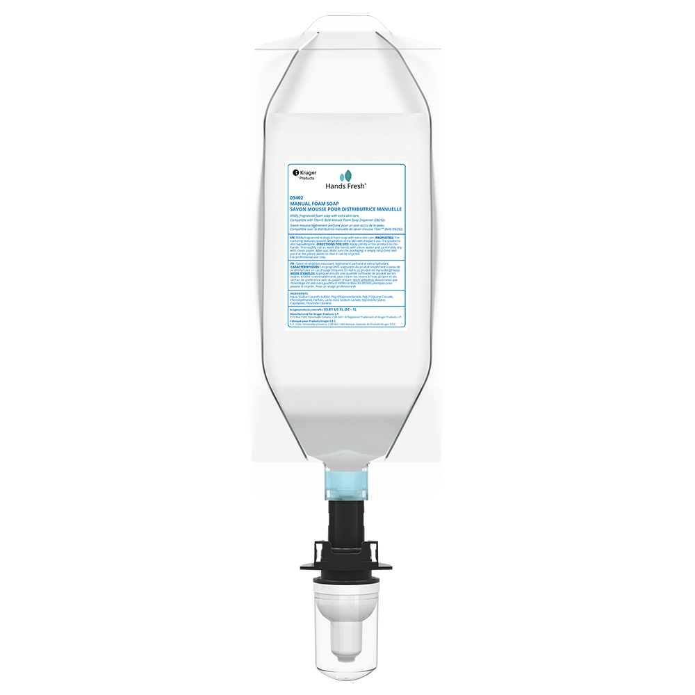 Kruger Products Handsfresh Luxury Foam Hand Soap, 1000 mL