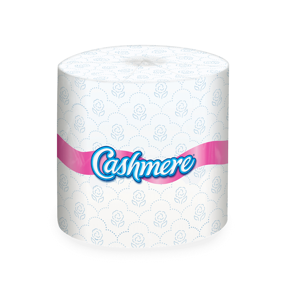 Kruger Products Cashmere Bathroom Tissue, 2-Ply, 400 Sheets, Case of 48 Rolls