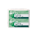 Kruger Products White Swan Dinner Napkins, 1-Ply, 1/8 Fold, White, Case of 3000