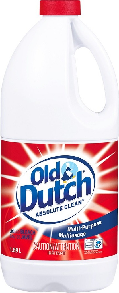 Lavo Old Dutch Multi-Purpose Bleach, 3%, 1.27 L