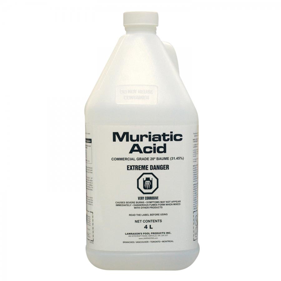 Lawrason's Acide muriatique, 20 L
