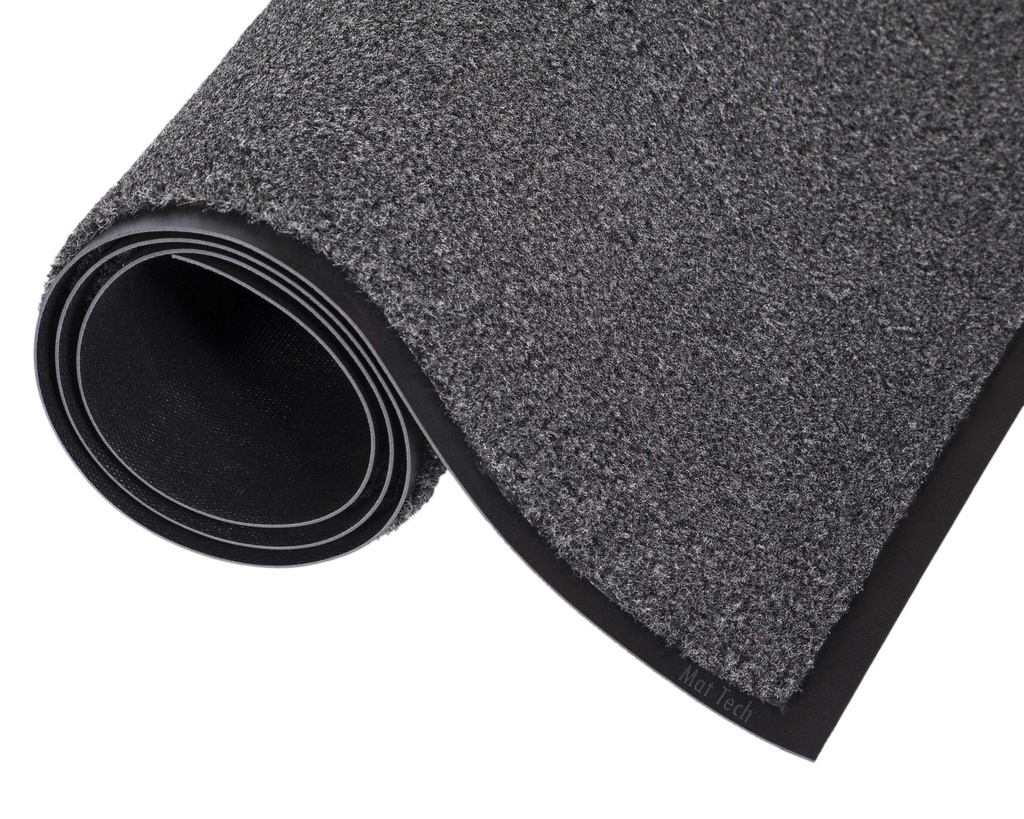 Matting Technology ProLuxe Custom Mat, 4 ft 1 in. to 6 ft Wide, Anthracite, Sold per Linear Inch