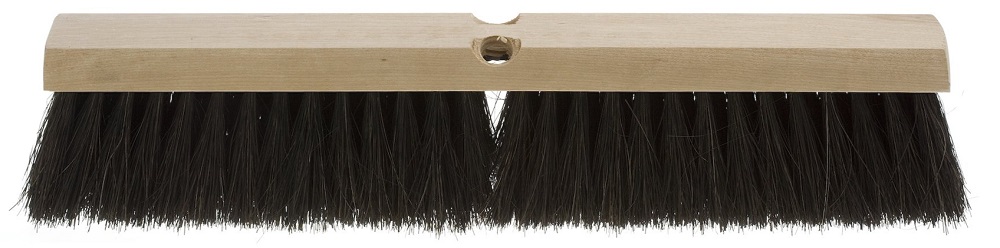 Push Broom Head, Mixed Tampico Fibres, 18 in