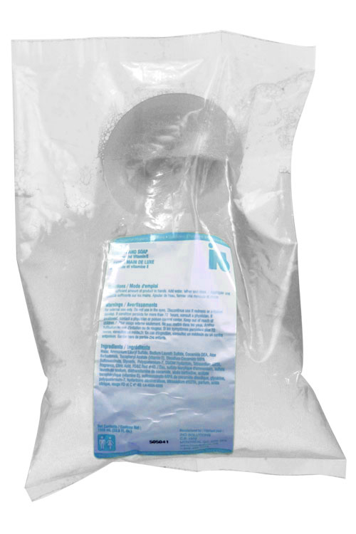 Assainisseur mousse sans eau pour les mains avec aloès et vitamine E