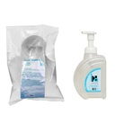Foaming instant waterless hand sanitizer with aloe and vitamin E