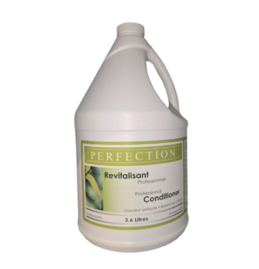 Conditioner for Normal Hair, Perfection, Green, Morning Fresh, with Pump, 3.6 L