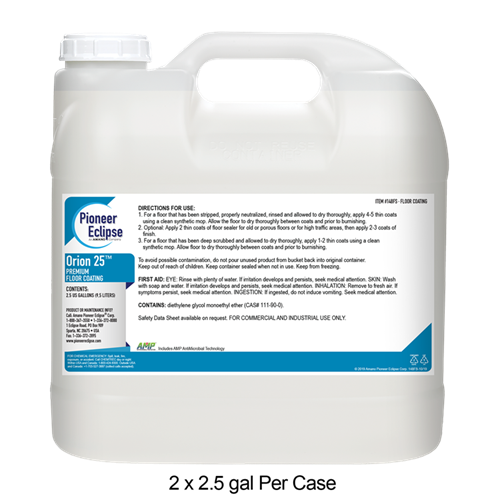 Pioneer Eclipse Orion 25 Low-Maintenance Floor Coating, 2.5 gal
