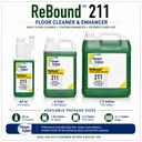 Pioneer Eclipse Nettoyant et rehausseur de lustre à plancher ReBound, 4 L