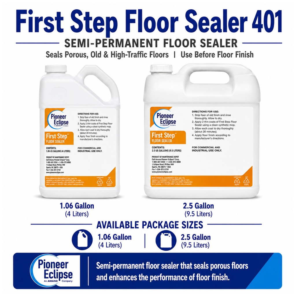 Pioneer Eclipse Scellant à plancher First Step, 4 L