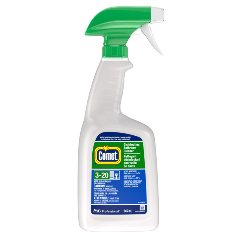 Comet Disinfecting Cleaner with Bleach, 946 mL