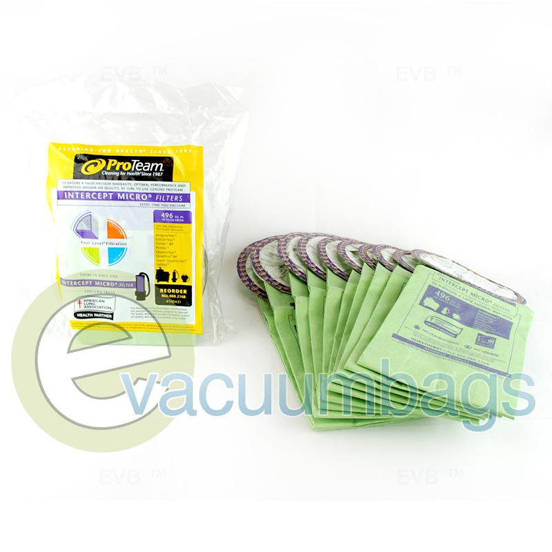 ProTeam Intercept Micro Filters, Pack of 10
