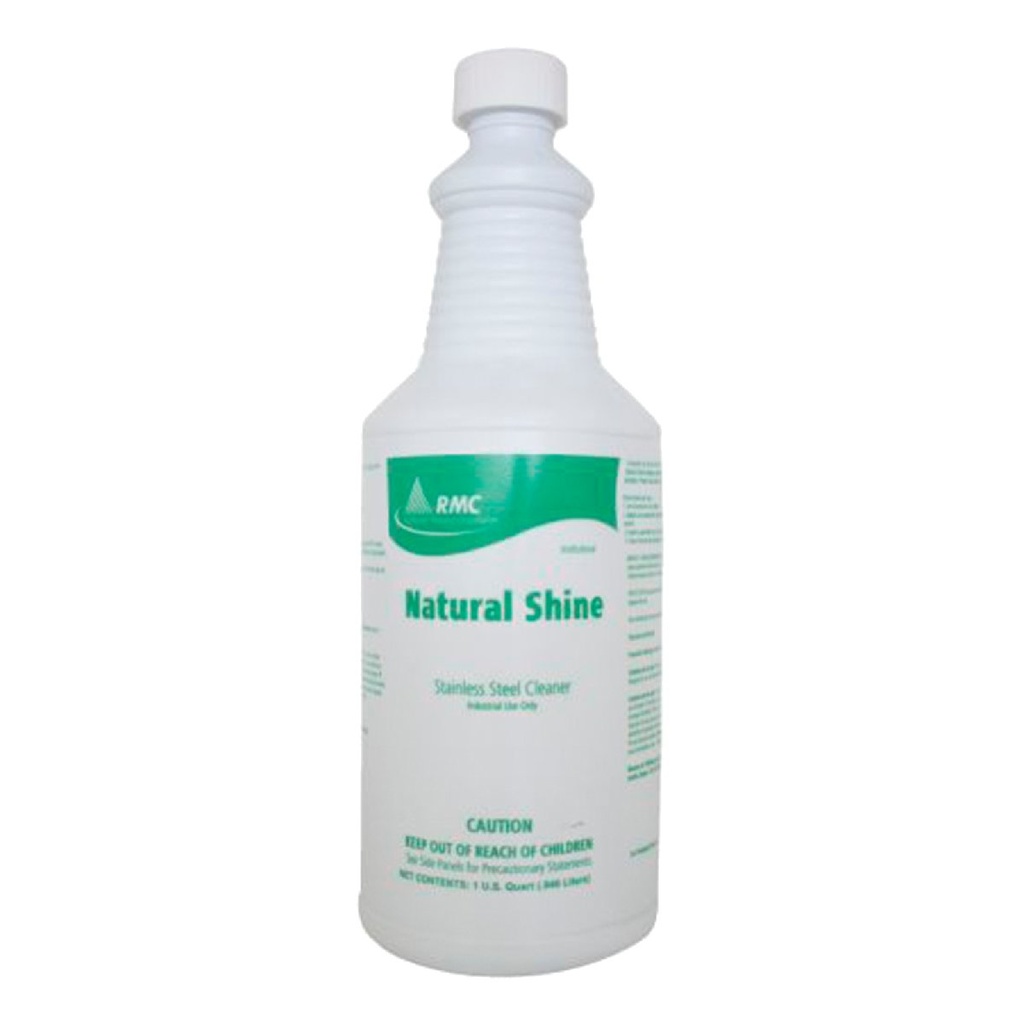 Rochester Midland Natural Shine Poli pour acier inoxydable, 710 mL