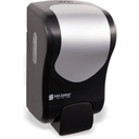 San Jamar Bulk Liquid Soap and Lotion Dispenser, Black and Stainless Steel
