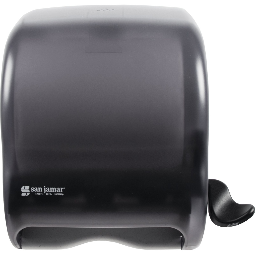 San Jamar Element Lever Roll Towel Dispenser, Classic, Black Pearl
